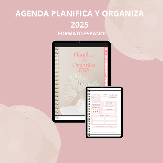 Planifica y organiza Agenda 2025